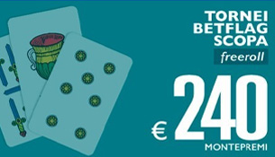 Tornei BetFlag Scopa freeroll