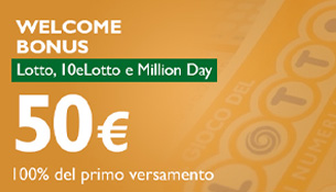 Welcome Bonus Lotterie