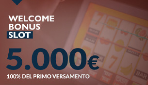 Welcome Bonus Slot