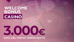 Welcome Bonus Casinò