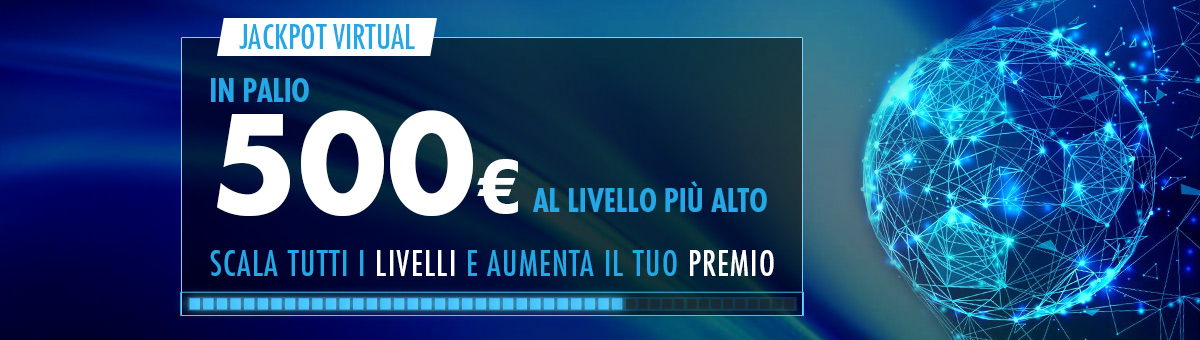 Scala tutti i livelli e aumenta il tuo Premio. In palio 500€ al livello più alto